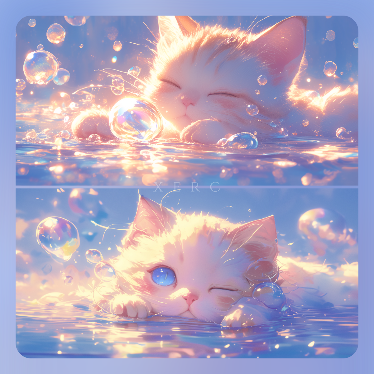 超清壁纸 治愈系-浮喵｜5K4K壁纸IPAD电脑IMAC平板XERCXERC