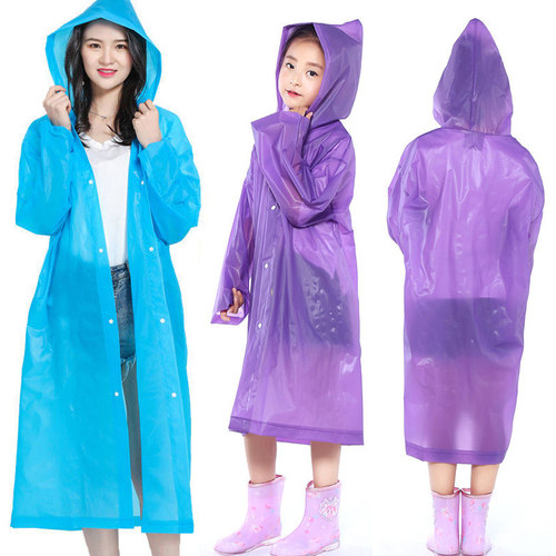 雨衣女成人韩国时尚徒步自行车男女透明电动电瓶车摩托车单人雨披 - 封面