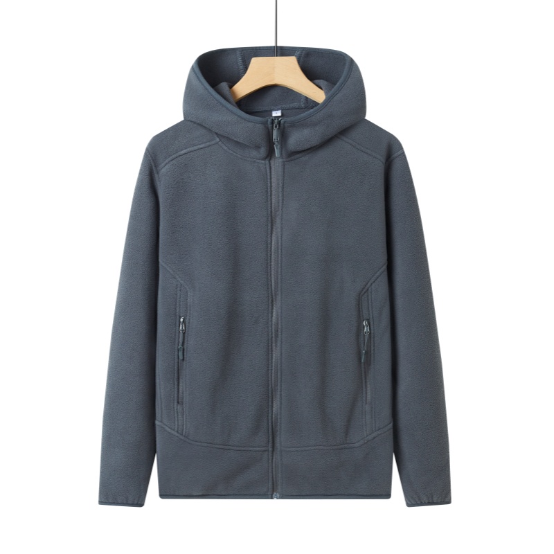 厂家直销男女加绒加厚摇粒绒抓绒