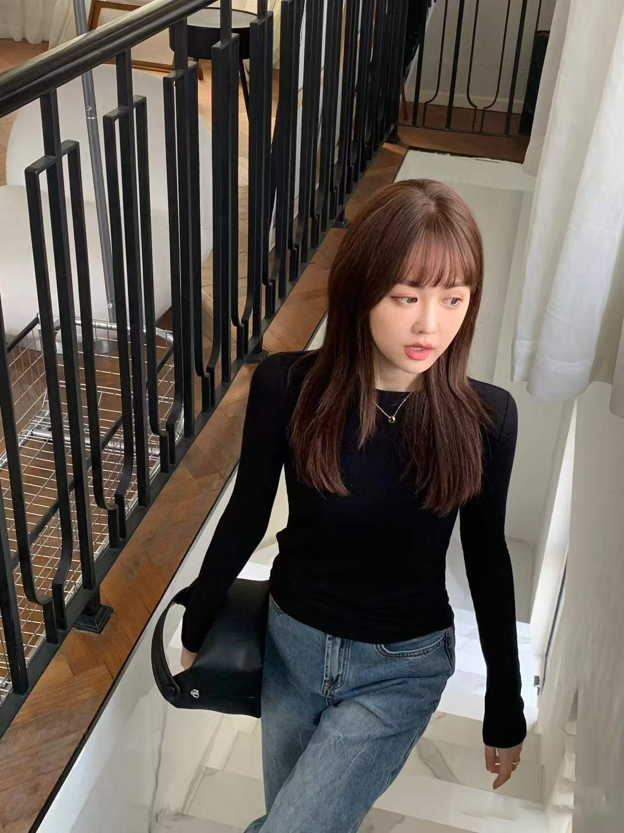 百搭王‼️糯叽叽打底衫克什米尔Cashmere超轻量羊绒打底衫