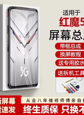 适用努比亚红魔5屏幕总成5G红魔5S手机内外触摸液晶显示屏NX659J