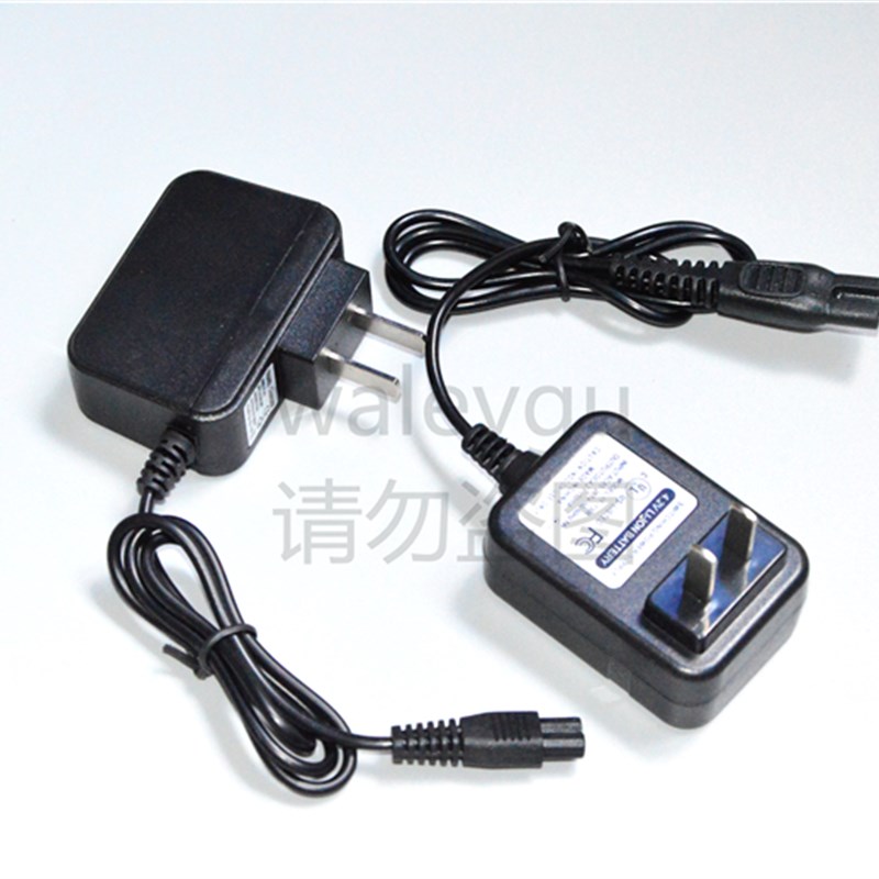 亮得力 LDL608 LDL808 强光锂电头灯 扁插双插孔 充电器 电源线