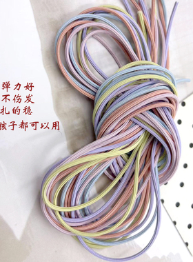 韩版发绳皮筋直纹扎马尾包邮新品