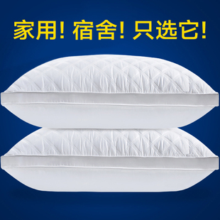 枕头枕芯护颈椎助睡眠成人家用一对整头枕头男学生宿舍护颈枕冬季