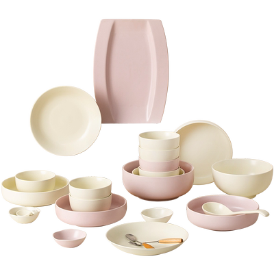 高温陶瓷材质奶油风大众