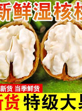 2026年露天现摘新鲜去青皮湿核桃