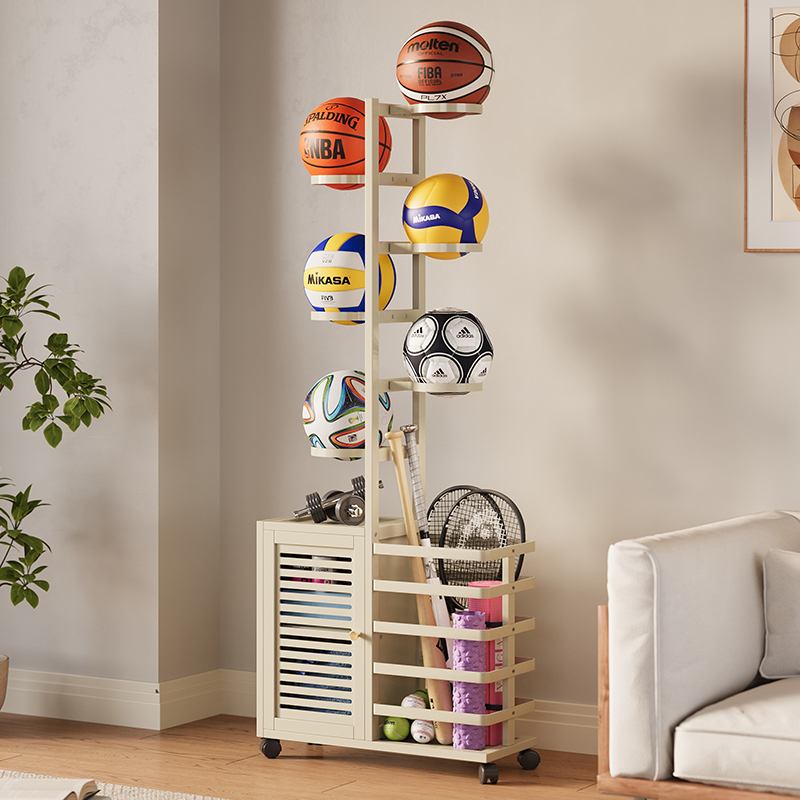 运动器材收纳架球类收纳柜