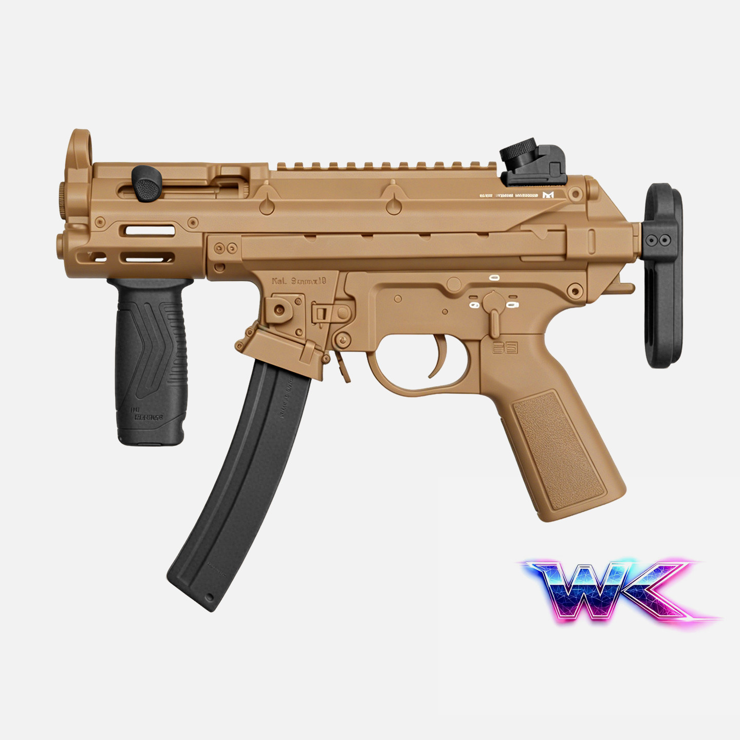 顽客MP5K电动连发吃鸡玩具软弹枪