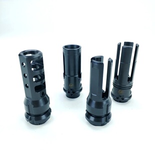 WARCOMP钢制14mm逆牙SF四叉 SF三叉 KEYMO 装饰前缀高品火帽配件