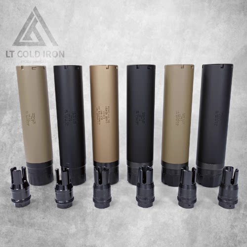 冷铁牌XM7消音【SIG SLX6.8】装饰消音器MCX消音组合消音陶瓷涂层