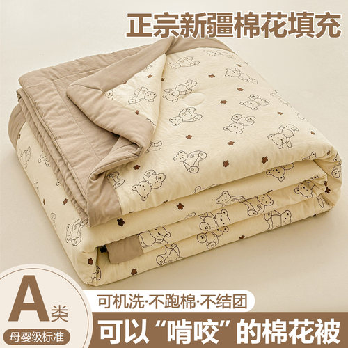 【全网热销】A类新疆棉花夏凉被