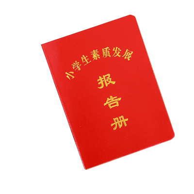 中小学生素质发展幼儿成绩报告册