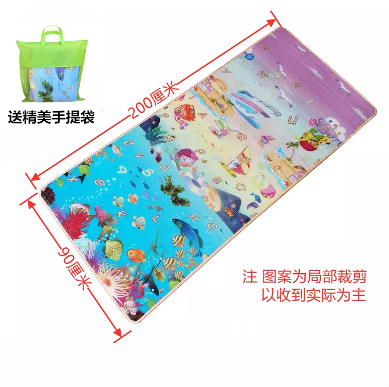 打地铺神器折叠地垫睡觉垫子午休睡垫加厚海棉泡沫床垫家用防潮垫
