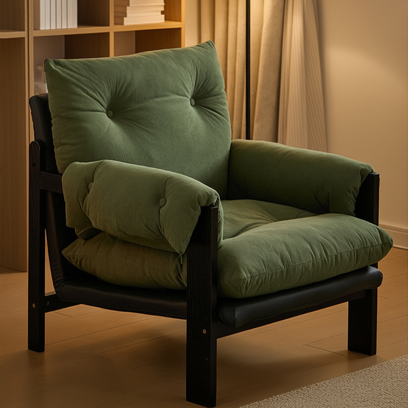 三梦单人沙发椅轻奢高级感靠背椅