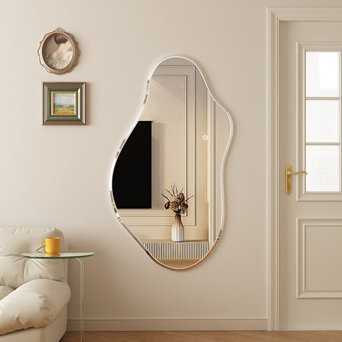 SAMEDREAM轻奢异形全身镜斜边镜