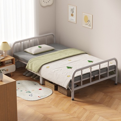 三梦折叠床简易办公室午睡神器宿舍午休小床出租房成人铁床单人床