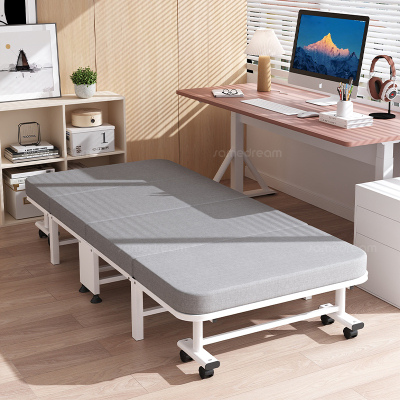 办公室午休折叠床单人躺椅家用简易硬板医院陪护小行军床午睡神器