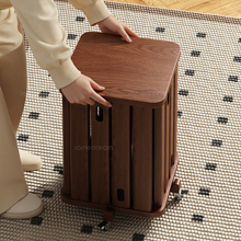 三梦实木叠叠乐凳子家用可叠放组合凳可收纳折叠放板凳堆叠方板凳