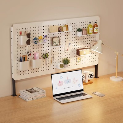 免打孔铁艺洞洞板置物架