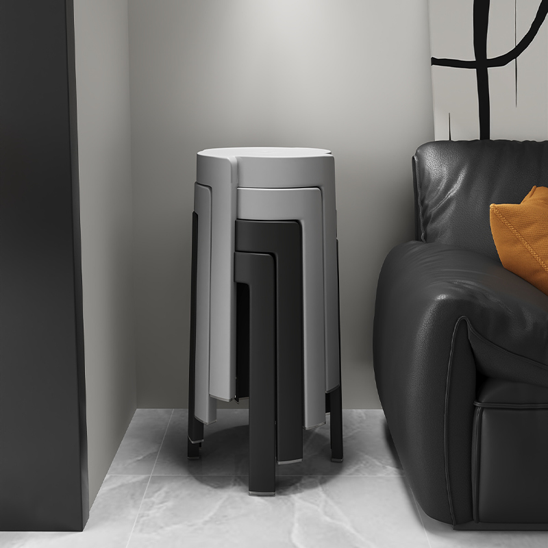 塑料凳子可叠放胶凳家用加厚风车