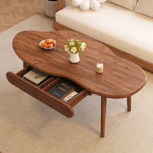 中古茶几客厅家用2025新款小户型实木小桌子轻奢高级感极简小茶桌