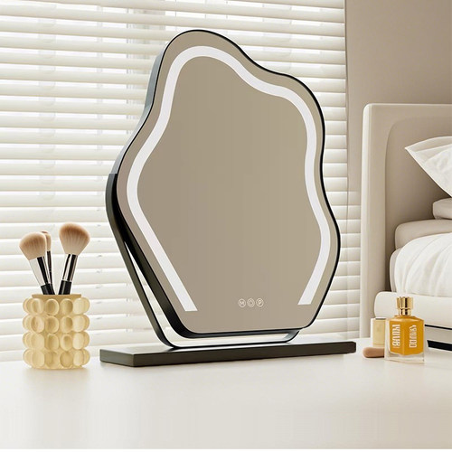 云朵化妆镜法式风旋转梳妆镜