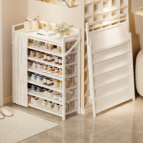 爆款推荐【免安装可折叠鞋架】