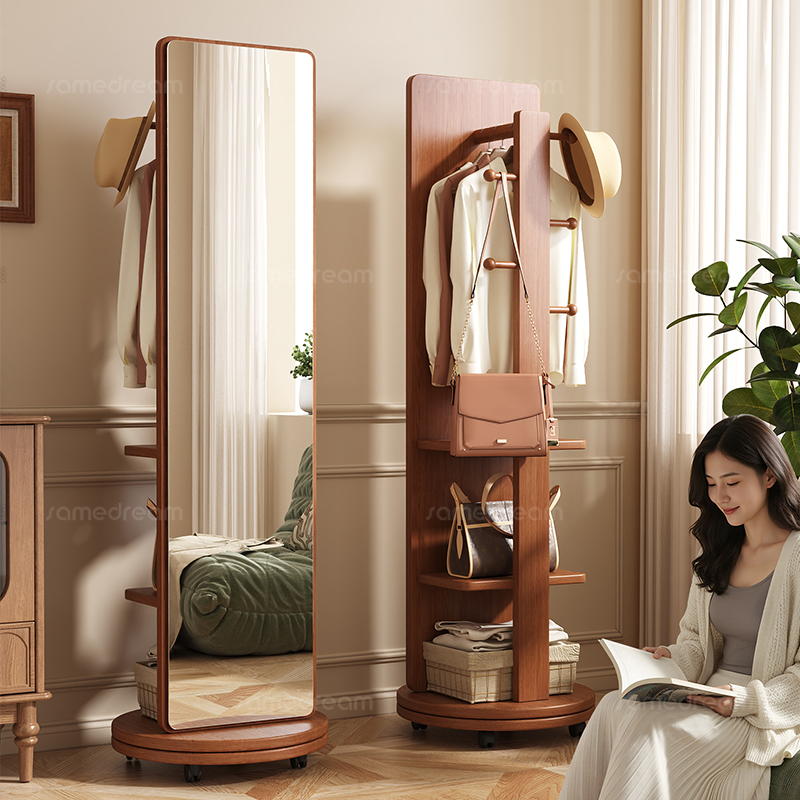 samedream镜子挂衣架一体镜子