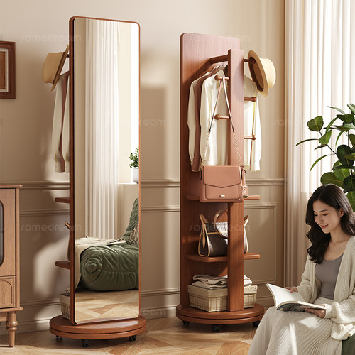 samedream镜子挂衣架一体镜子