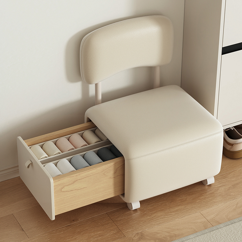 万向轮小凳子家用滑轮矮凳储物凳