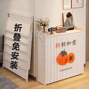 三梦免安装鞋架折叠家用门口多层入户门出租房用结实耐用简易鞋柜