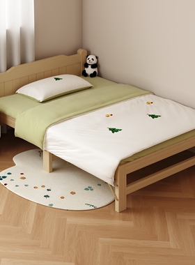 三梦折叠床单人1米5成人简易家用实木硬板免安装双人出租1米2小床