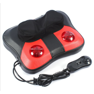 特价 颈椎按摩枕揉捏叩击按摩垫颈腰靠垫按摩坐垫靠背颈椎按摩器