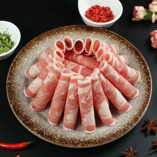 大庄园羊肉片500g*3涮羊肉调理非原切羊肉卷涮火锅肉片老北京火锅