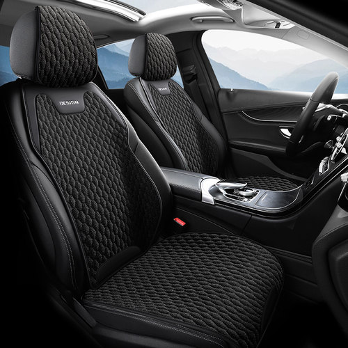 恒亿雅纤麻四季通用汽车坐垫