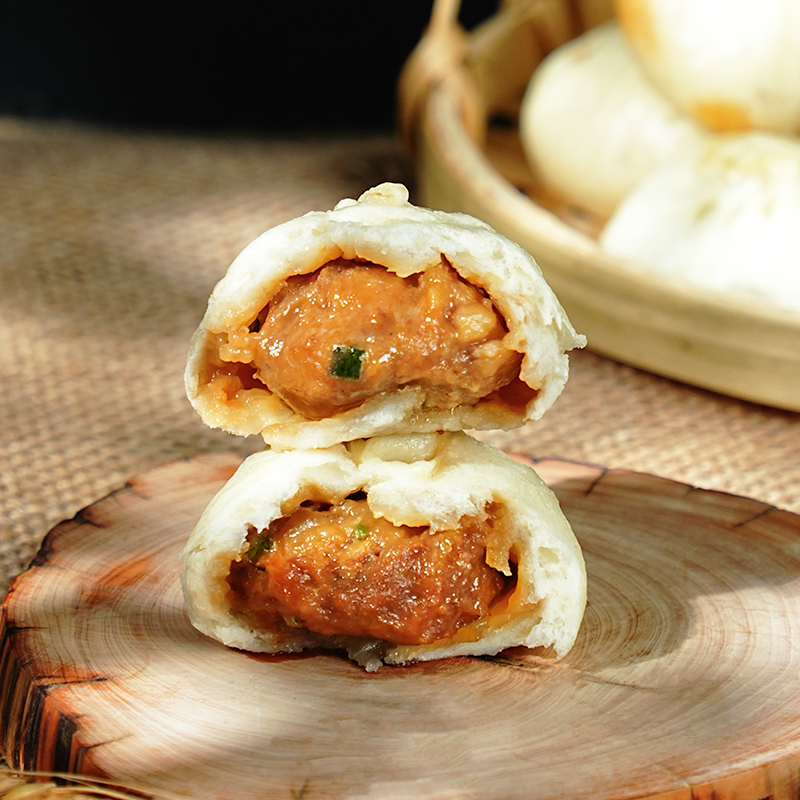 爱森冷冻老面小笼包500克