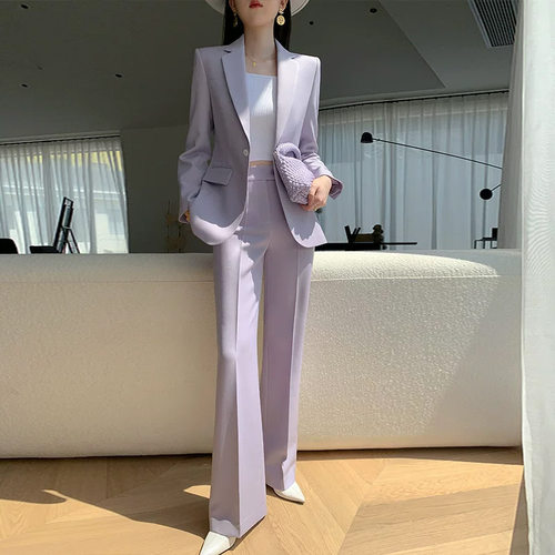 气质职业装休闲西服两件套200斤