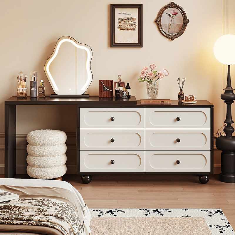 【法式中古风】复古梳妆台斗柜