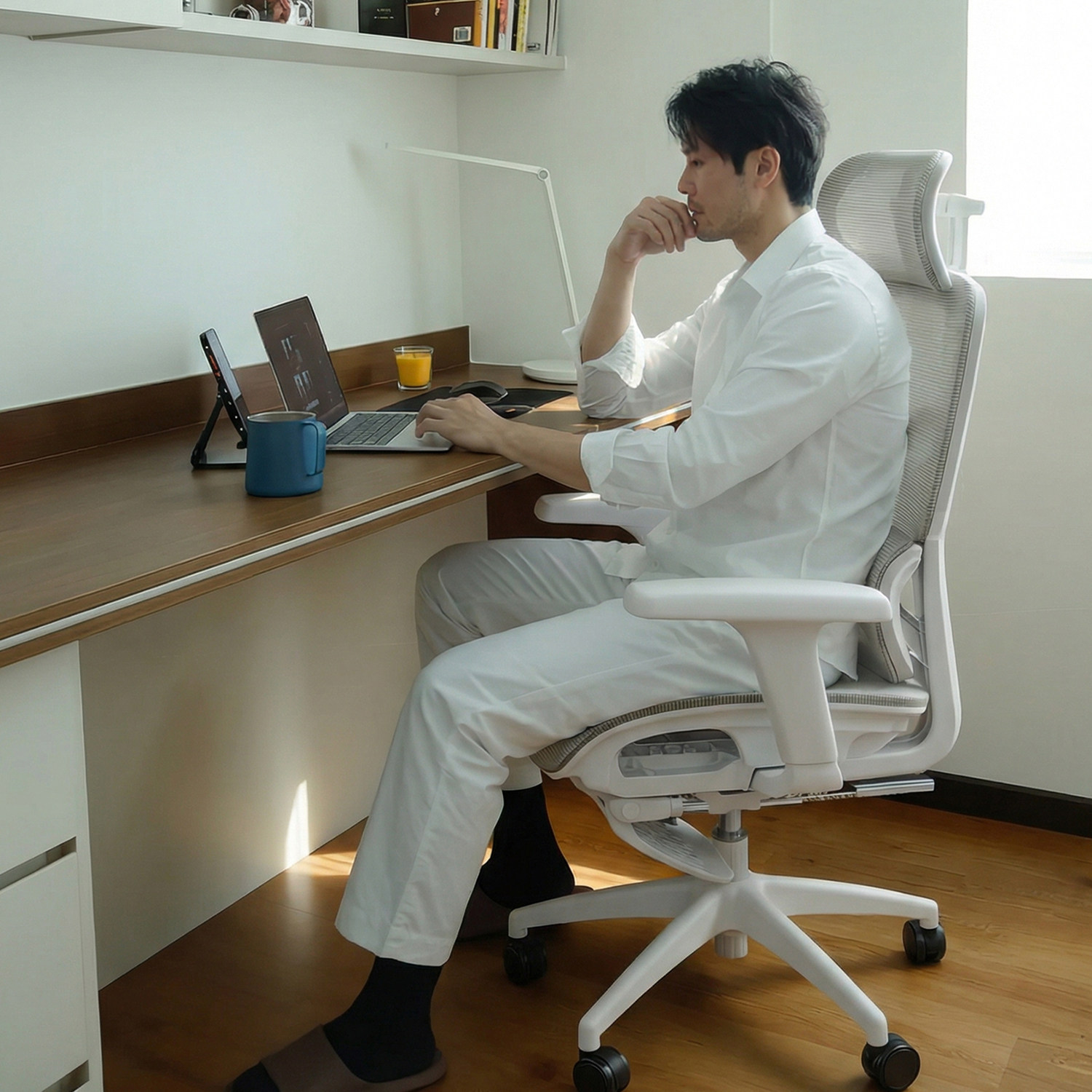 护腰电脑椅子舒服久坐家用人体工学靠背椅电竞椅老板椅书桌办公椅,住宅家具,电脑椅,淘宝优惠券,粉丝福利购,淘宝优惠卷