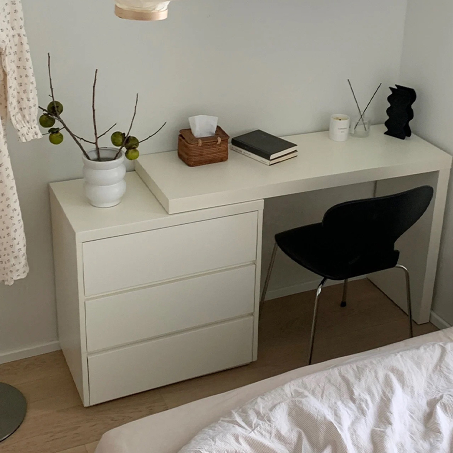 梳妆台斗柜一体床尾柜简约现代书桌化妆台电脑桌化妆桌子卧室女生,住宅家具,梳妆台/桌,淘宝优惠券,粉丝福利购,淘宝优惠卷