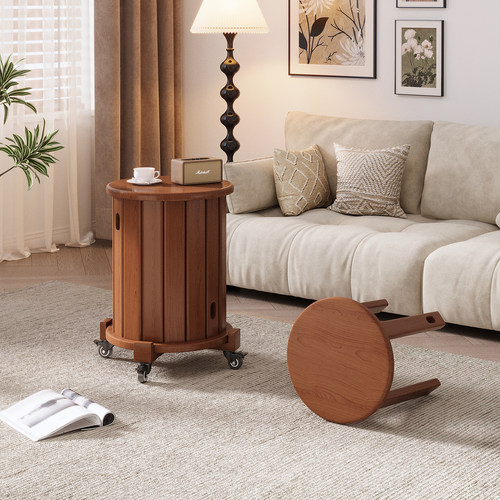 实木叠凳巧模样&层层叠韵乐韵长