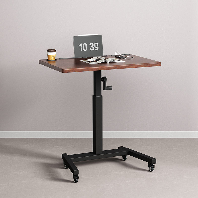 可移动升降电脑桌办公桌工作台