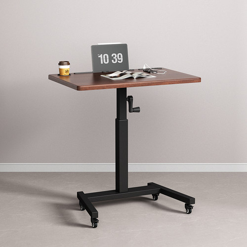 可移动升降电脑桌办公桌工作台