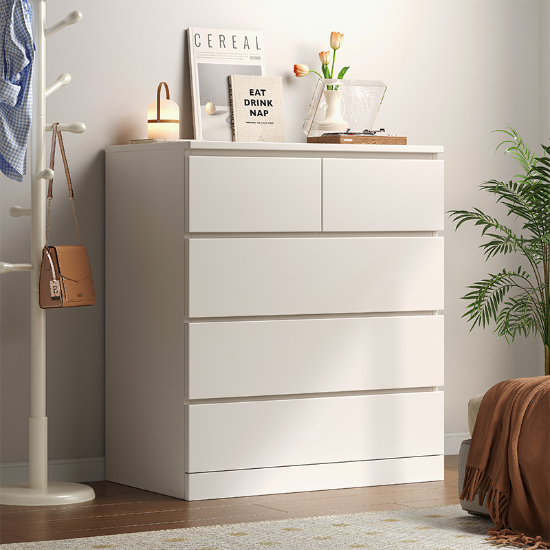 客厅靠墙柜子储物柜带抽屉