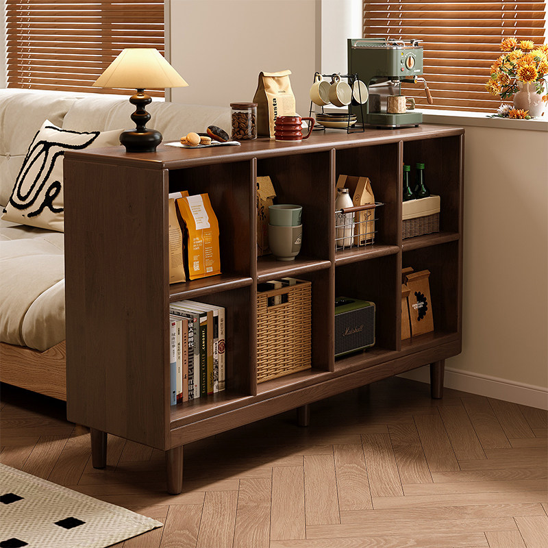 加厚全实木沙发边柜！新款隔断柜