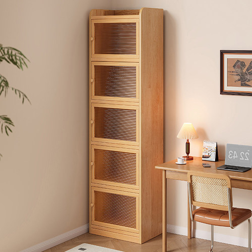 全实木转角柜靠墙边转角置物架