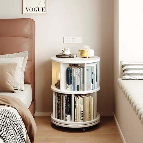 旋转书架360度可移动转角