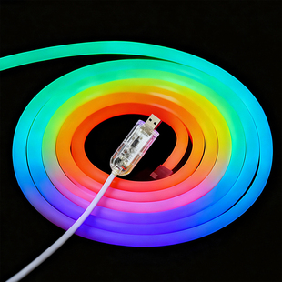 电竞洞洞板房间装饰LED灯带