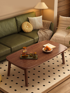 茶几桌客厅家用新款可折叠实木小桌子简约现代小户型出租屋用茶桌