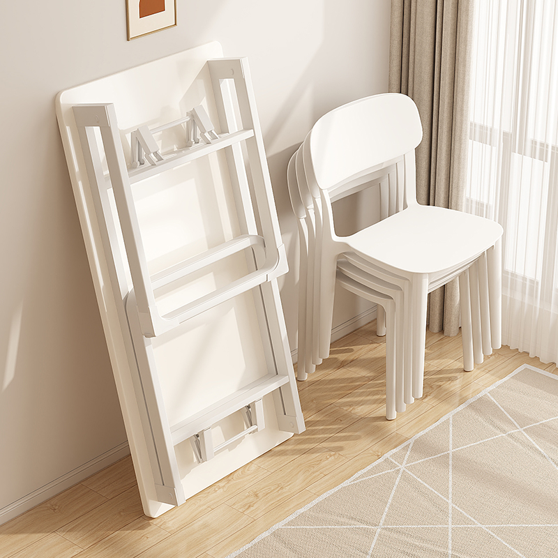 折叠餐桌家用出租房简易餐桌